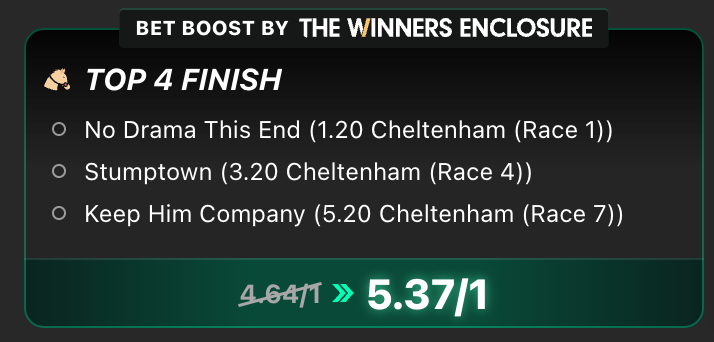 The Winners Enclosure tweet media