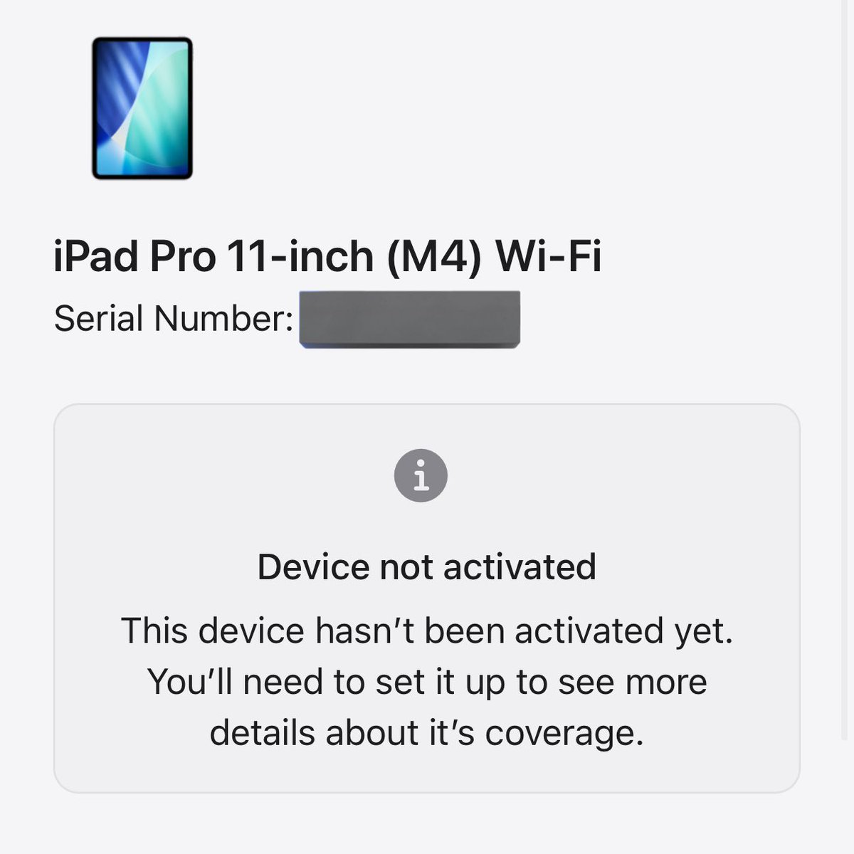 masyurakat2's tweet photo. ⤷ ゛ ˎˊ˗ WTS iPad Air M4 11 Inch 256GB Silver NEW BNIB iBox

✧˚ Garansi belum aktif
ೀ True Tone &amp; Face ID ON
 𐙚   Fullset &amp; mulus no minus
💸  13.000.000
📍 Jakarta &amp; Bandung

જ⁀➴ ♡ Minat? DM / Whatsapp 087875966988 https://t.co/pnYBa2lngi