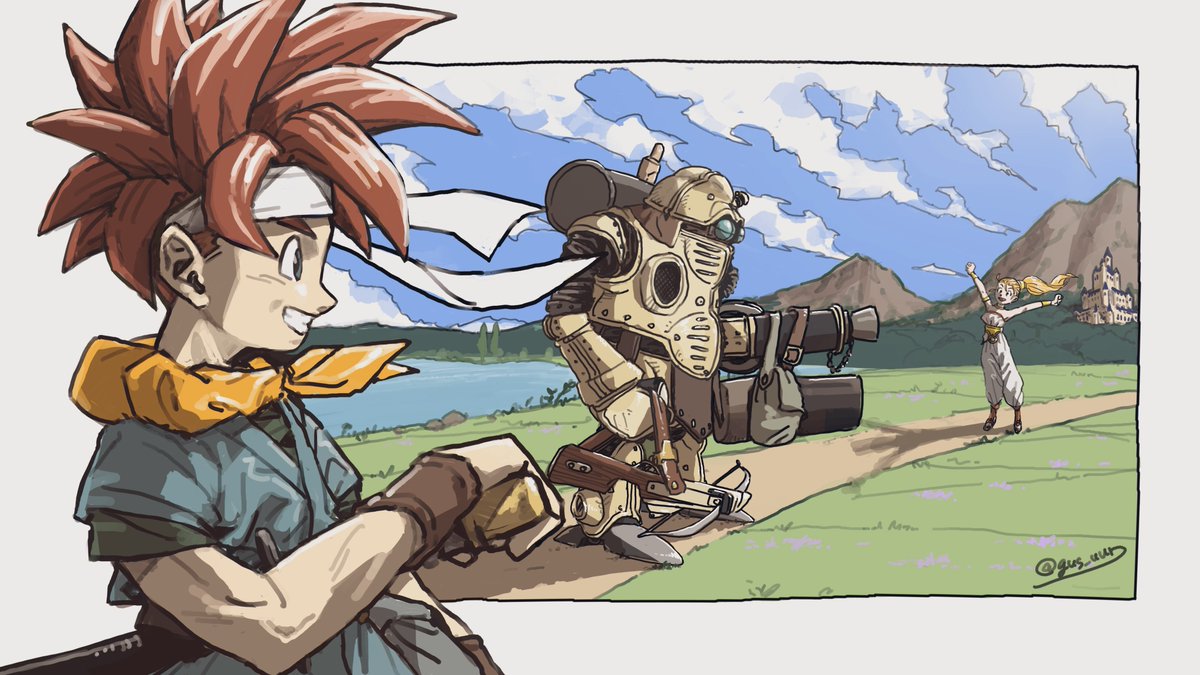 #クロノトリガー31周年

みどりの思い出が1番好き