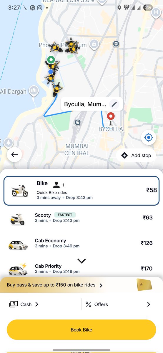 TejasLad595's tweet photo. Rapido bike service still on in Maharashtra @PratapSarnaik @rapidobikeapp @RapidoCares @mieknathshinde @BJP4Maharashtra https://t.co/ol8g6fxaNh