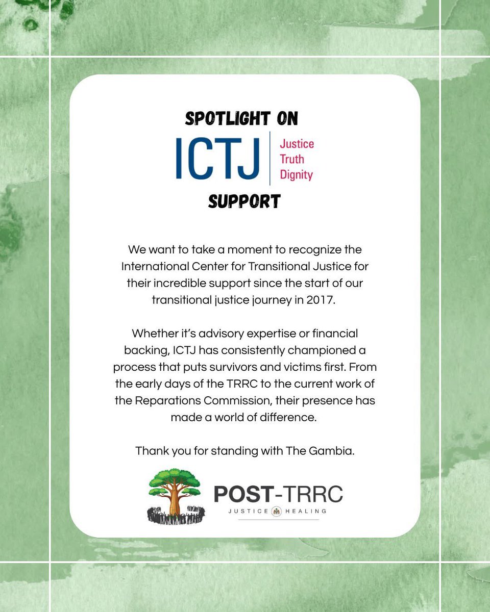 Post - TRRC Gambia tweet media