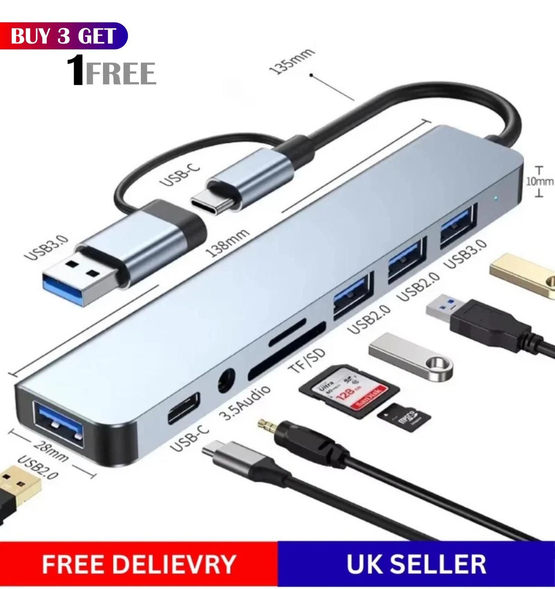 CHubs1460's tweet image. ...  - ebay.co.uk/itm/3065759800… #USBC #DockingStationUK #4KHDMI