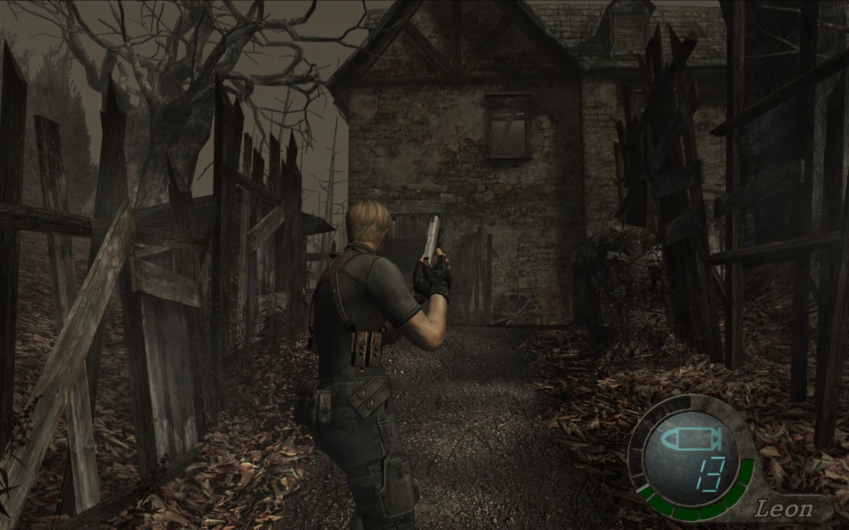 STsougkranis's tweet photo. First long session of #RE4OG done. I have to say, even with my caveats with the control schemes, this is a damn fine videogame. If I've played this back in 2005, it would probably rock my world. If I did that though, I wouldn't experience the unbelievable #HDProject ✋🗿🤚 https://t.co/ixlqG13Yhk