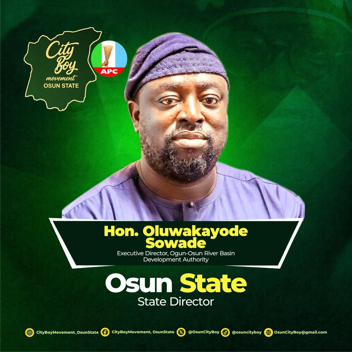 osuncityboy's tweet photo. We are pleased to announce the Executive team of the City Boy Movement,Osun State Chapter. https://t.co/80zKSzpQaM