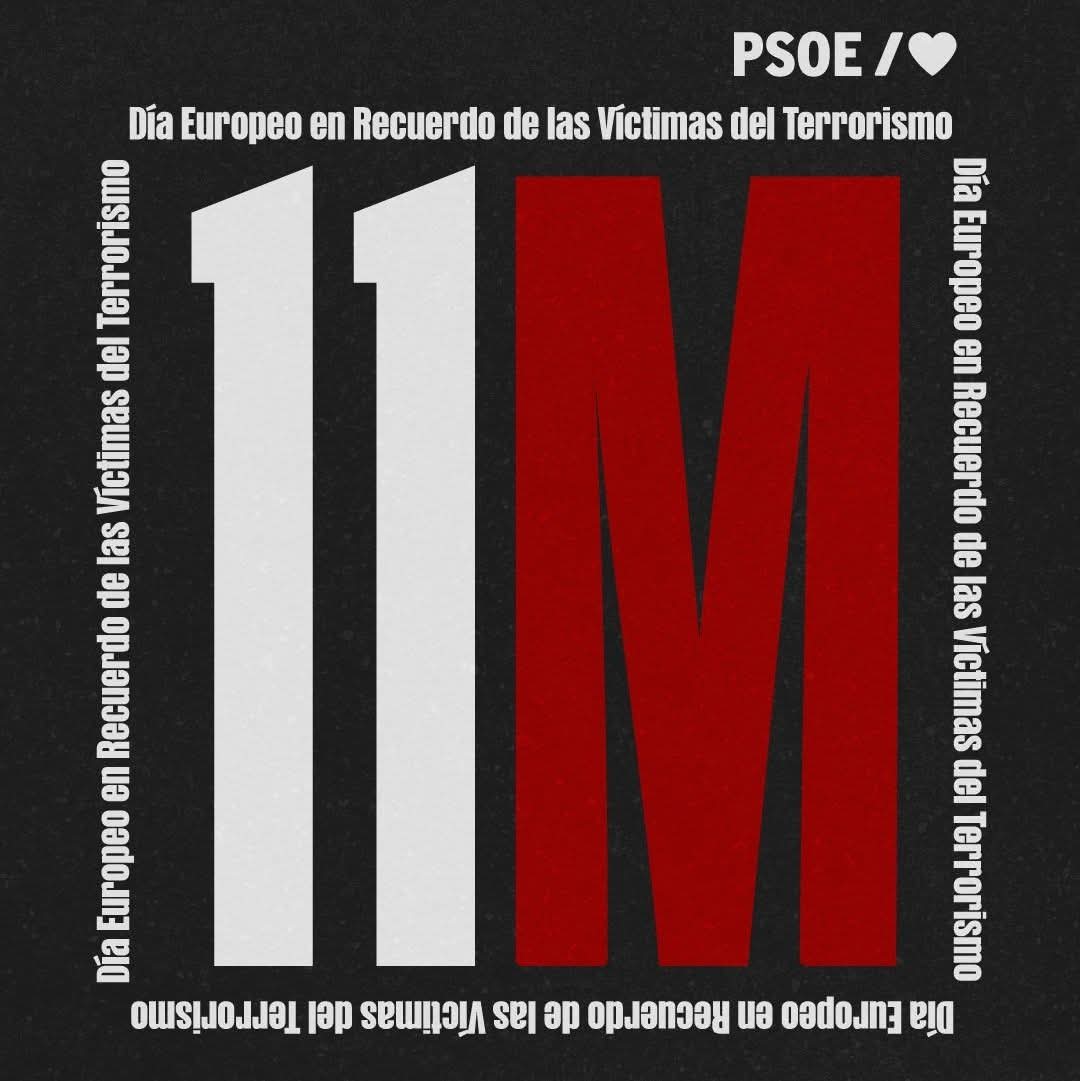 Ainaraleka's tweet photo. Hoy, 11 de marzo, declarado como "Día Europeo de las Víctimas del Terrorismo"
Imposible olvidar un día que quedó marcado en nuestros corazones. 

Un triste e injusto suceso que marcó a nuestro país; suponiendo un antes y un después, en la historia de España. https://t.co/PM75HAP7RP