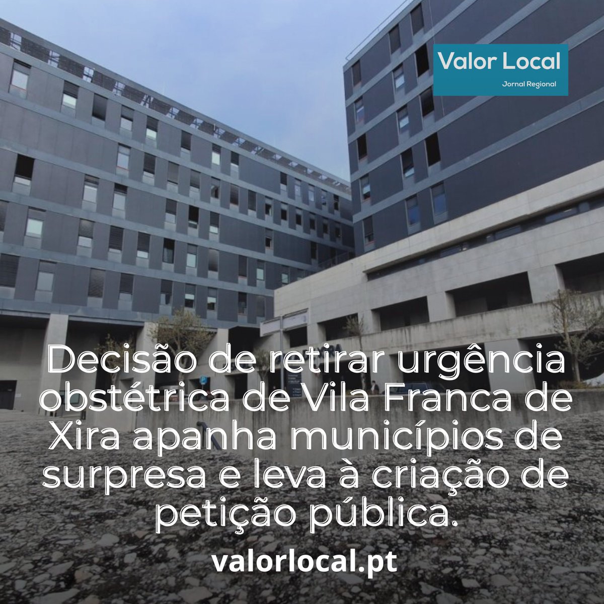 jorvalorlocal's tweet photo. @twitterlive Autarcas contestam encerramento da urgência obstétrica do Hospital de Vila Franca de Xira.
https://t.co/qMnUBJPH87
#VilaFrancaDeXira #HospitalVFX #UrgenciaObstetrica #SNS #SaudePublica #Loures #Alenquer #Azambuja #ArrudaDosVinhos #Benavente #Ribatejo #valorlocal https://t.co/k4x41fxMHW