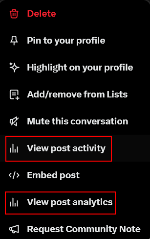 MXCartoons's tweet image. Jag blir fortfarande förvirrad av detta. Länge hette det "engagement", men sen ändrade X det till "activity" av någon anledning. Nu ser det nästan ut som "analytics", så det är lätt att trycka fel.

#badUX #dagensilandsproblem