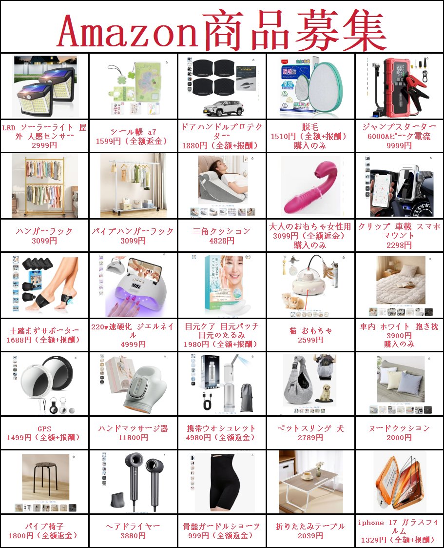 Deepak92457024's tweet photo. ✿新商品登場　キャンペーン✿
10名様に #抽選 で当たる 
✿応募方法
①@Deepak92457024
をフォロー 
②リツイート＆いいね 
③興味ある商品番号をコメント 

#無料 #無料商品
#モニター企画 #懸賞企画 #プレゼント企画 #モニター募集 #レビュー募集 #試供品 #懸賞 #拡散希望 https://t.co/BfmgO3kliV