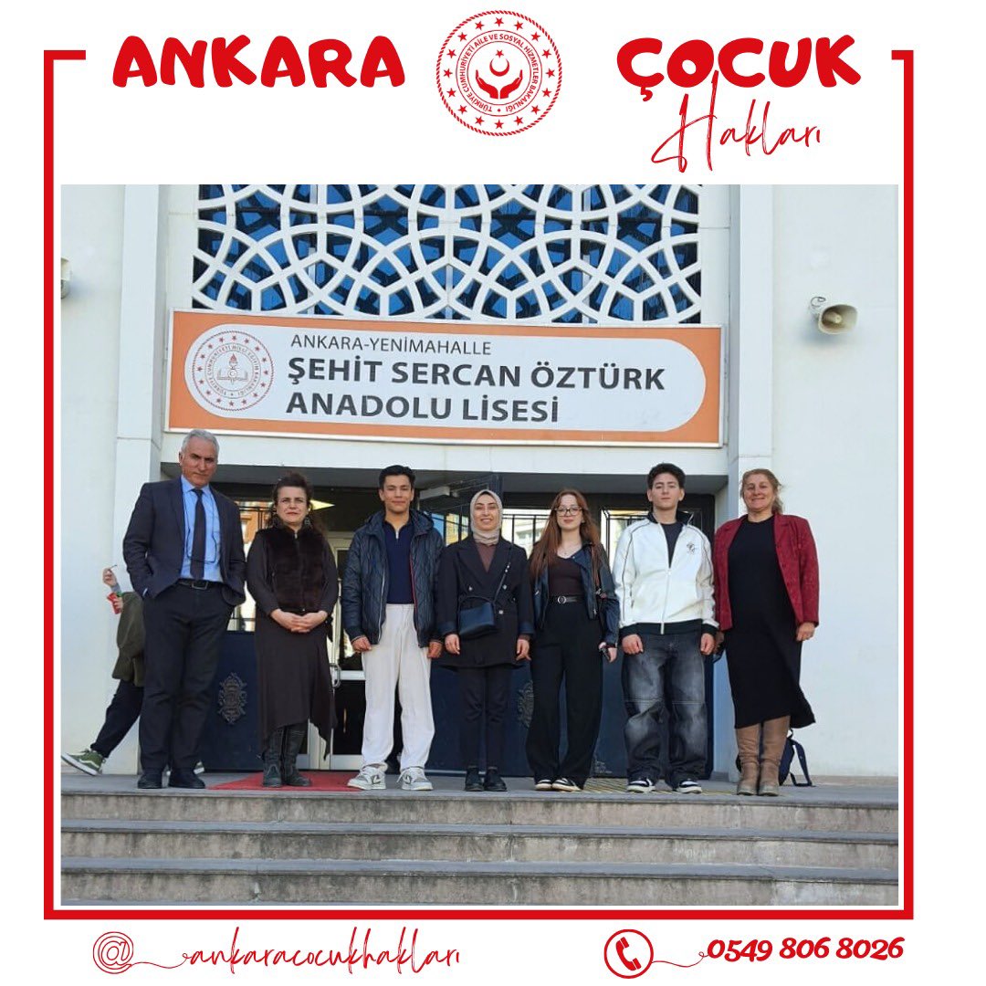Ankaraashcocuk's tweet photo. UNICEF tarafından yürütülen ve Çocuk Hizmetleri Genel Müdürlüğü’nün paydaşı oluğu #ACAR (Çocuklar için Hesap Verebilirlik, Haklar için Savunuculuk) Projesi kapsamında Şehit Sercan Öztürk Anadolu Lisesi’nde akrandan akrana öğrenim tekniğiyle ‘Çocuk Hakları’ tanıtıldı. https://t.co/9L9ecWGIYy