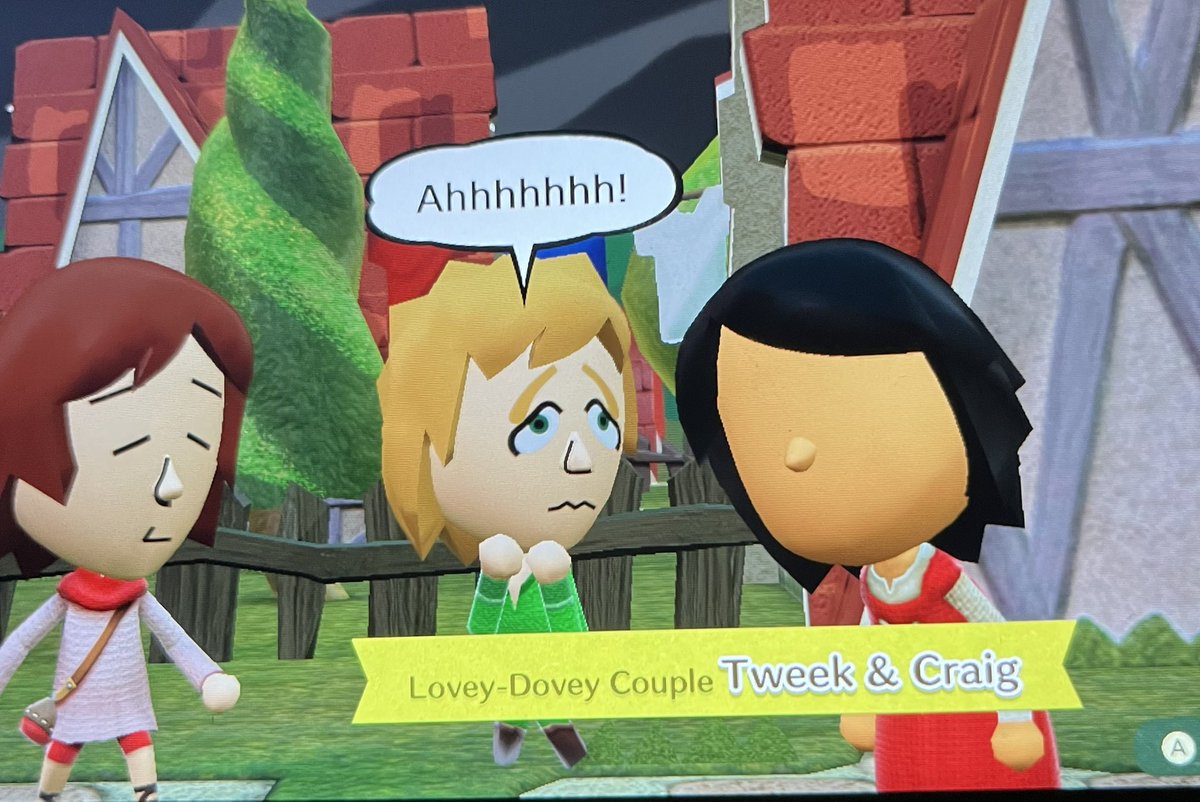 Got a switch lite and started a miitopia save