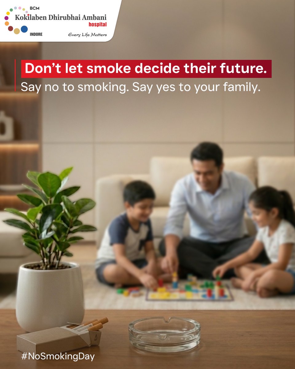 KDAHIndore's tweet image. Every cigarette harms more than the smoker. Secondhand smoke puts loved ones at risk too. The moment you quit, your body begins to heal. This #NoSmokingDay , choose a healthier life for you and your family. #EveryLifeMatters