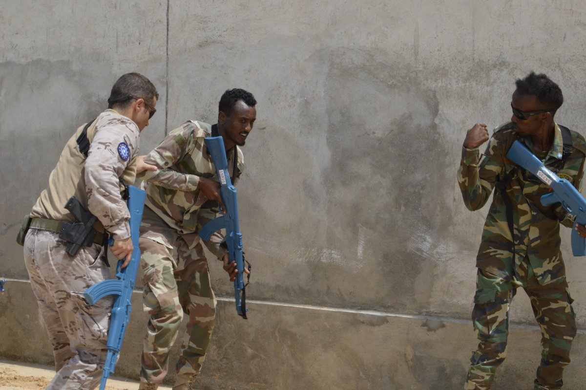 EutmSomalia's tweet photo. In 2025, EUTM-S conducted 229 courses for the Somali Armed Forces, strengthening leadership, operational capacity & institutional development. Each course advances a professional force serving all Somali communities. Together, we build capability, confidence & cooperation.
#EUTMS https://t.co/dmK7jwtJzn