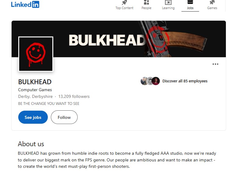 ocelpro's tweet photo. @MrProWestie @Shizzy_Gamer their LinkedIn say they are a AAA studio ... so shouldn't it be a AAA game https://t.co/U4U1IQm2zc