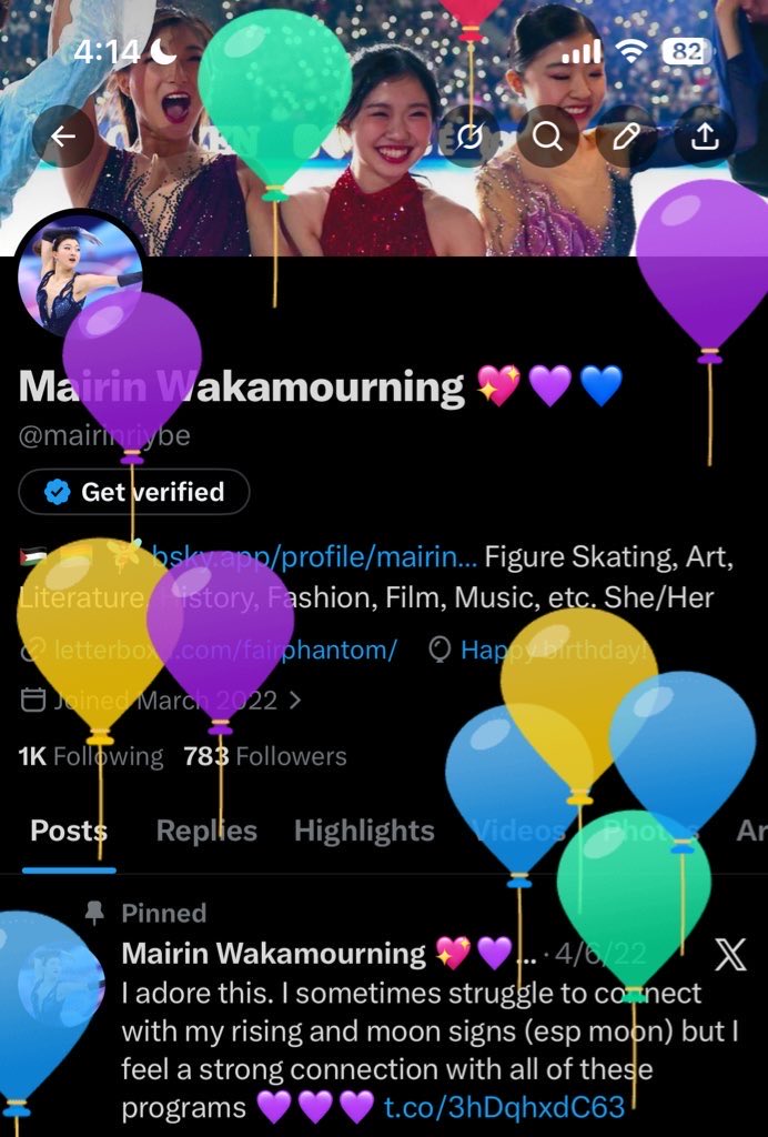 Mairin Wakamourning 💖💜💙 tweet media