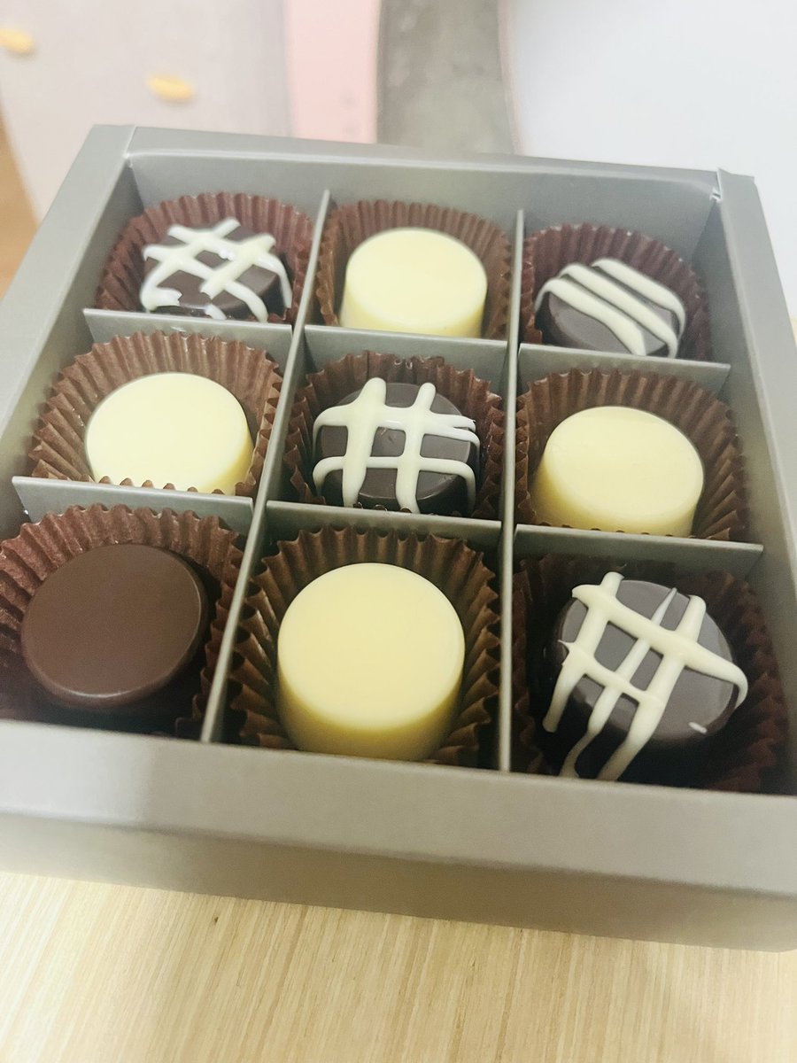 처음치고 이정도면 나름 초콜릿 만들기 성공...!