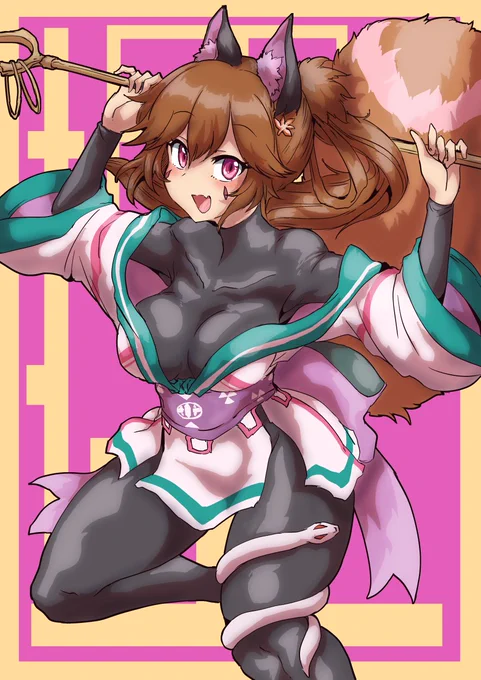 今日の日課はふぁんてぃあぷらんからこおりぎつね( )さんのところの狸守寺りんかさんです