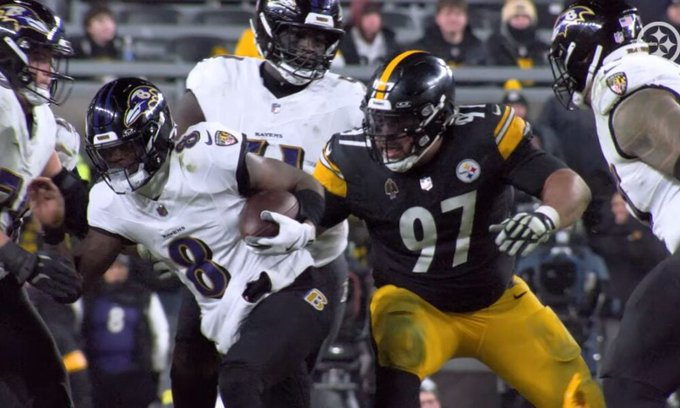 Morning Steelers Thread 1/10
Omar revises &amp; extends Cam Heyward’s contract through 2027. He’s played well — how much does he have left in the tank? 
<a href="/Ross_McCorkle/">Ross McCorkle</a> : At 92 career sacks, Heyward has an excellent chance to reach the 100-sack club and solidify his Hall of Fame case.