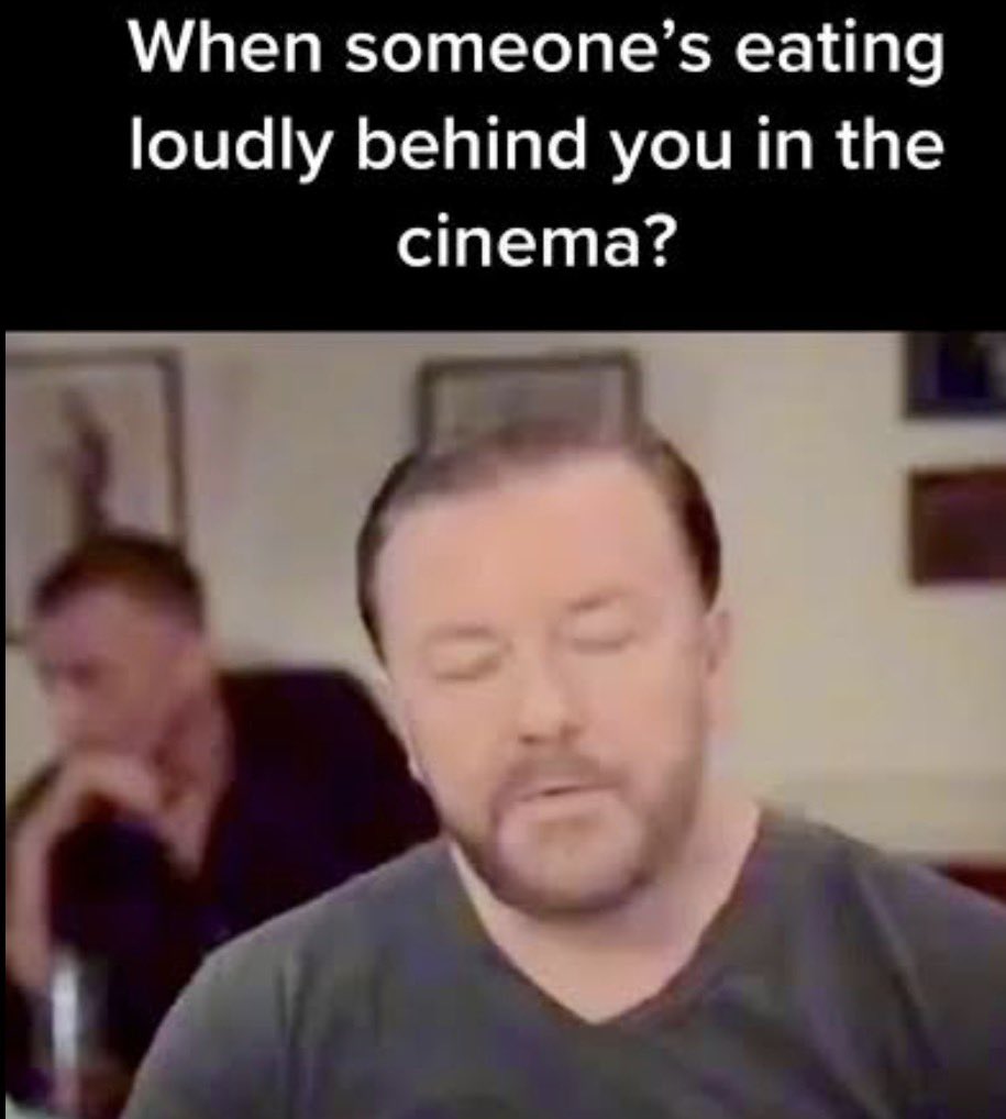 Can we please just ban food in cinemas? 
So many slugs. <a href="/vuecinemas/">Vue</a> <a href="/ODEONCinemas/">ODEON</a>
