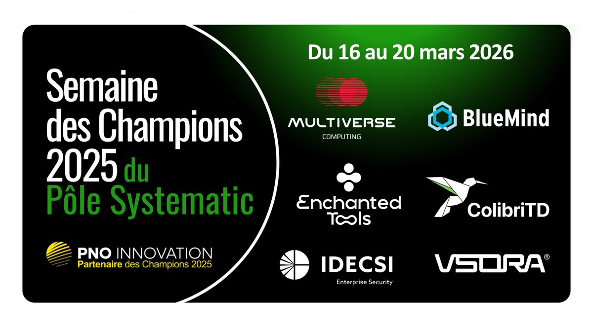 Pôle Systematic tweet media