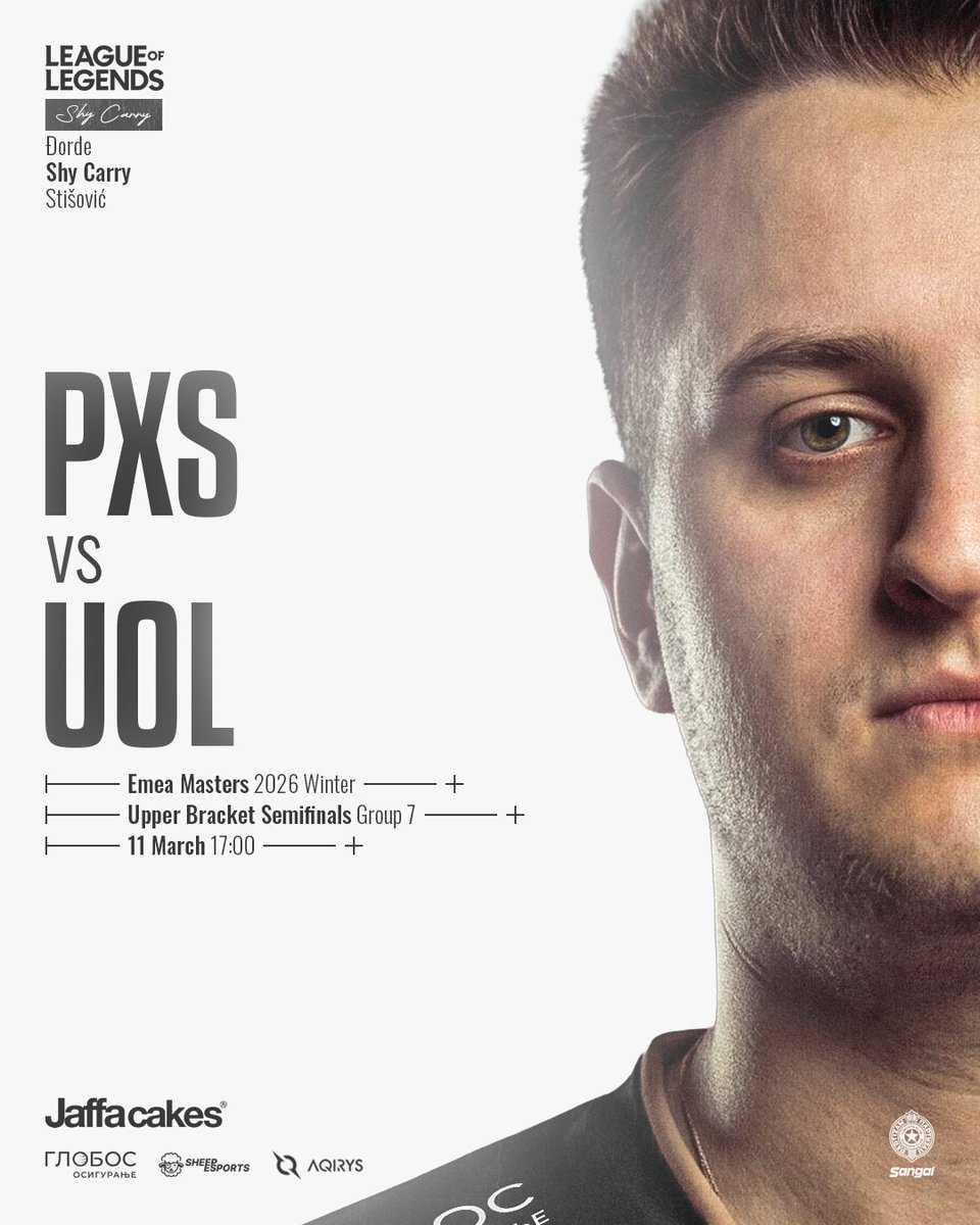 esportspartizan's tweet photo. Opening game at @EMEAmasters .
Time to hit the Rift.
No fear. All black & white. 🖤🤍
#EMEAMasters #LeagueOfLegends #PXS 🔥 https://t.co/M8uR4TqOzq