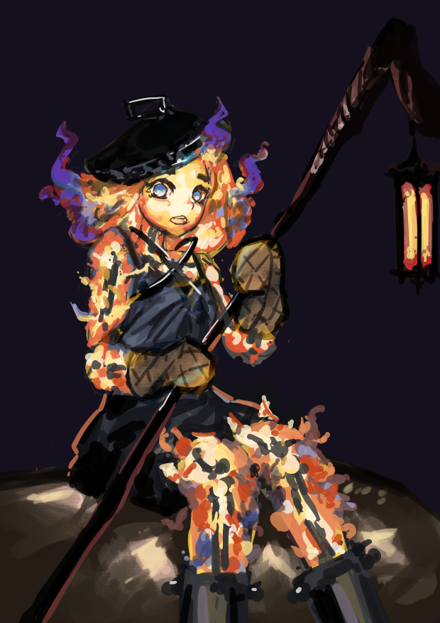 elzyius's tweet photo. 005 - Estella. Imagine your existence being friendly fire, well i mean yea she's friendly... and on fire. I'll see myself out.

#art #digitalartwork #originalcharacter https://t.co/mnB5cOdFD6
