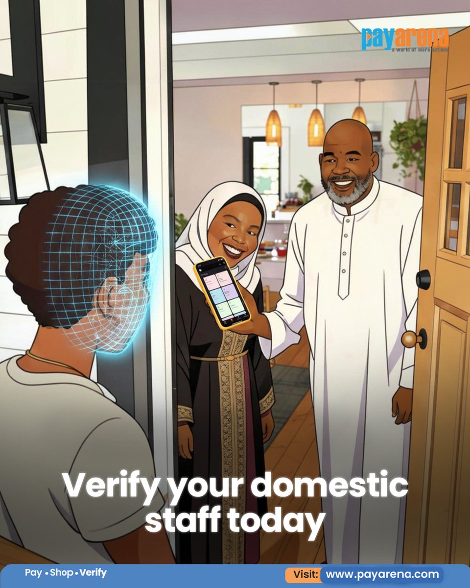 Payarenang's tweet photo. Hiring seasonal help for Iftar or cleaning? Trust is good, but verificafion is better. 🤝 Use Payarena Verify to vet credentials instantly and protect your sanctuary. #Payarena https://t.co/7M13aZ6Ygu