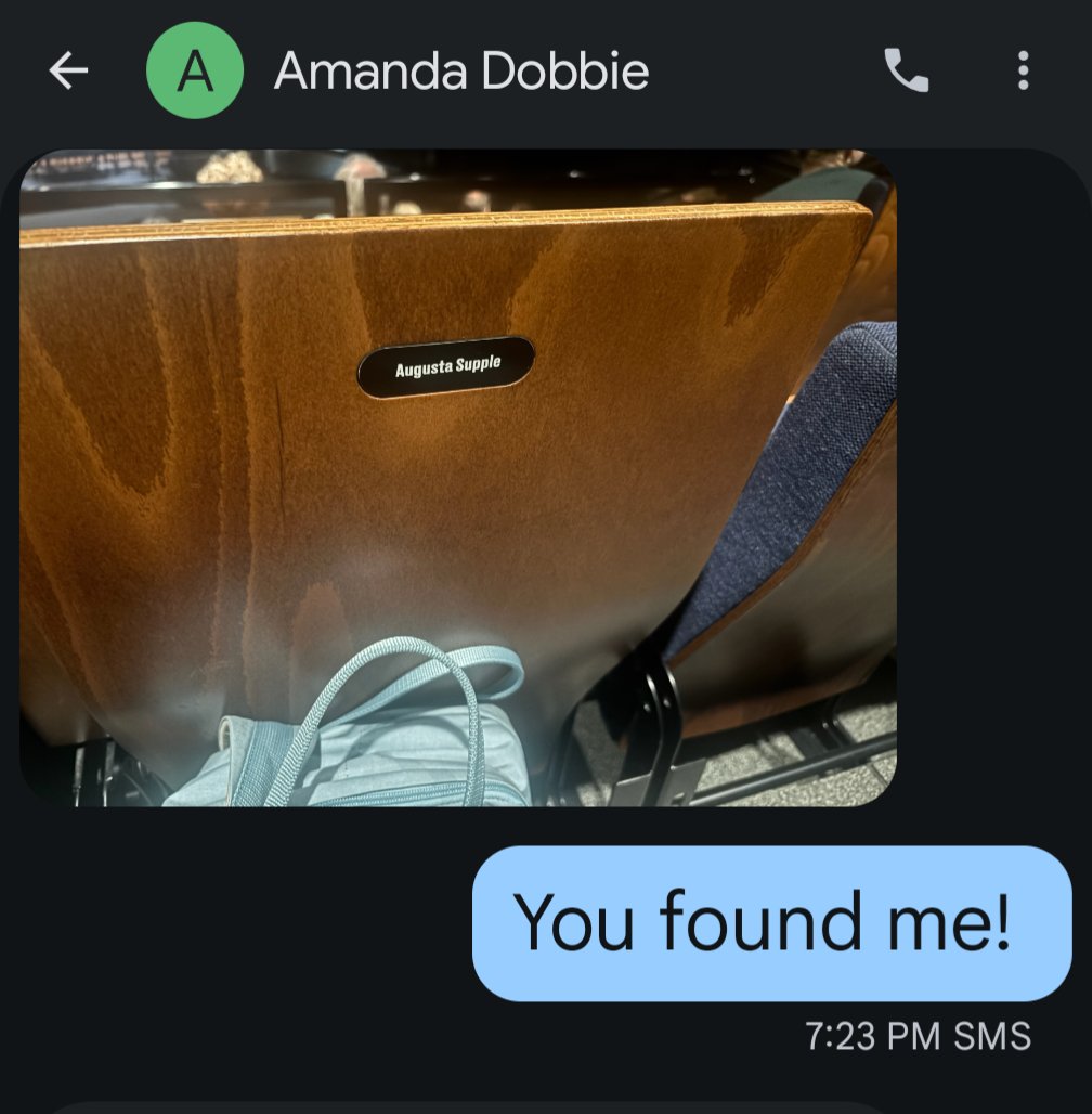 I love people finding me at the Theatre! 

<a href="/SydneyTheatreCo/">SydneyTheatreCompany</a>