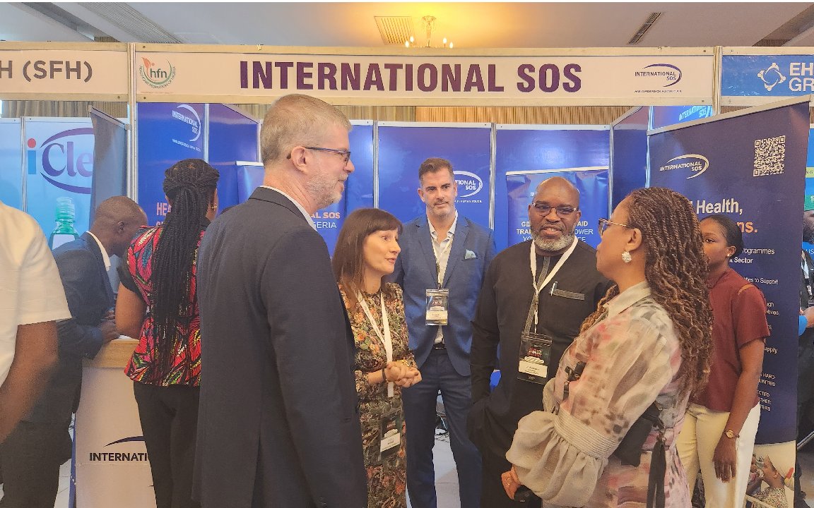 International SOS tweet media