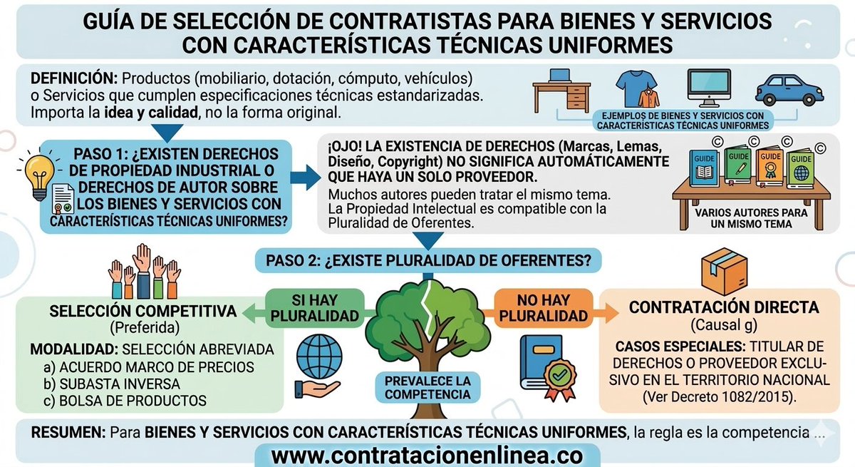 contrataenlinea's tweet photo. 📧 BIENES Y SERVICIOS DE CARACTERÍSTICAS TÉCNICAS UNIFORMES. Contratación directa cuando no existe pluralidad de oferentes. De la existencia de derechos de propiedad industrial y derecho de autor, sobre bienes y servicios de características técnicas uniformes y de común utilización, no se deriva la aplicación automática de la causal de contratación directa https://t.co/jRUNjKf5PE