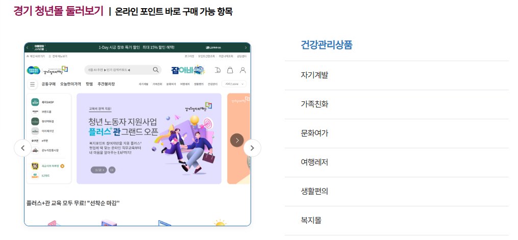 _JAEDA__'s tweet photo. 경기도 청년 복지포인트 모르는 분들 많아서...

분기별로 한번에 몇천명씩 뽑거든요!! 공고 올라오면 꼭 지원 해보세요!!

1년에 120만원 주고 경기청년몰에서 쓰면 되는데, 복지몰이라 일부 물품 가격은 네이버 최저가보다 싸고 항공권이나 숙박 다 예매할 수 있어요! https://t.co/HB7DdPu9ph