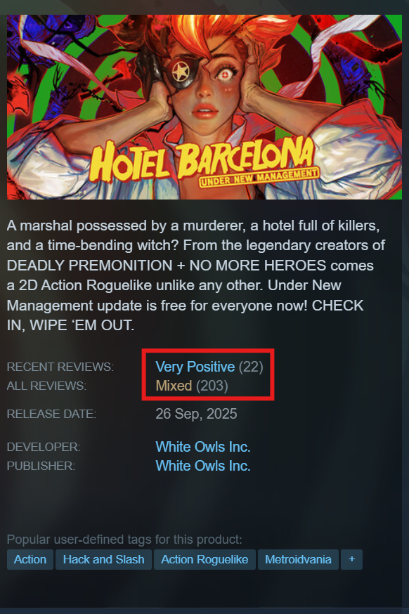 White Owls Inc. - Hotel Barcelona Out Now! tweet media