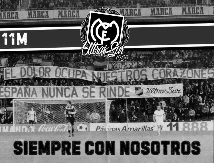 España nunca se rinde. #11M #NiOlvidoNiPerdón