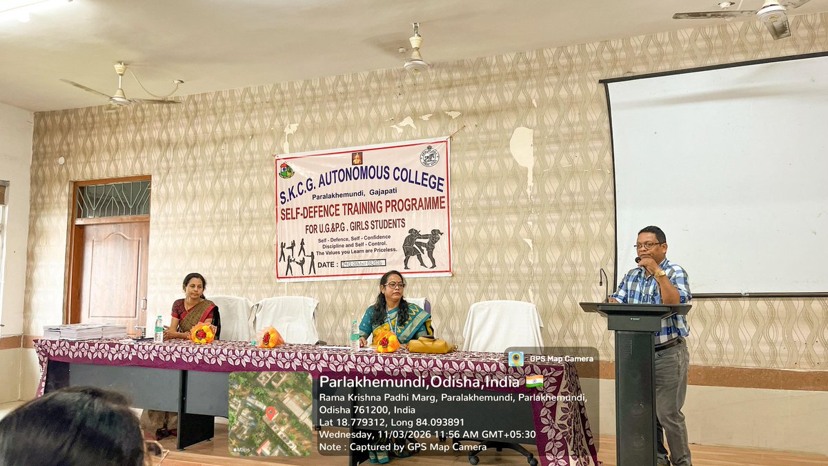 #valedictory session 
Self-defence Training Programme (24-02-2026 to 11-03-2026) <a href="/DHE_Odisha/">Higher Education Department, Govt. of Odisha 🇮🇳</a> <a href="/DM_Gajapati/">Collector Gajapati</a>