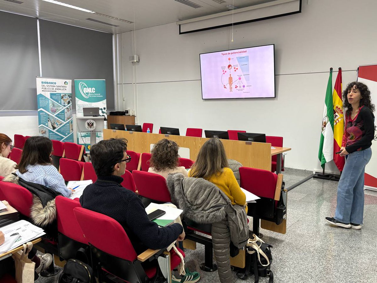 BiobancoDelSSPA's tweet photo. Arrancamos con la Dra. Rosa Montes Lorenzo -
@CanalUGR- que nos hablará de "Las células madre pluripotentes humanas (PSC): conceptos y aplicaciones en medicina regenerativa".
#Deltalab #Werfen #CyCGranada10 #BNLC https://t.co/icgrcywxDr