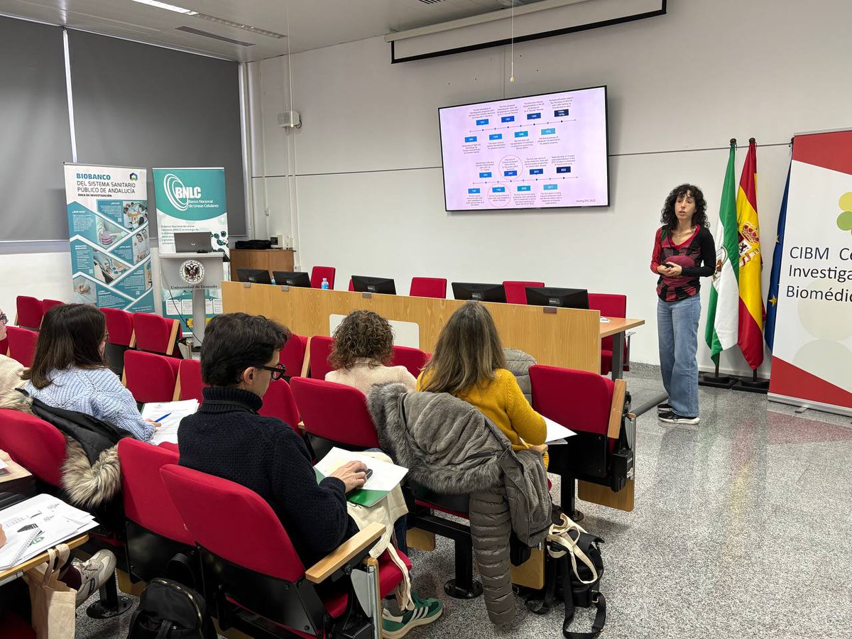 BiobancoDelSSPA's tweet photo. Arrancamos con la Dra. Rosa Montes Lorenzo -
@CanalUGR- que nos hablará de "Las células madre pluripotentes humanas (PSC): conceptos y aplicaciones en medicina regenerativa".
#Deltalab #Werfen #CyCGranada10 #BNLC https://t.co/icgrcywxDr