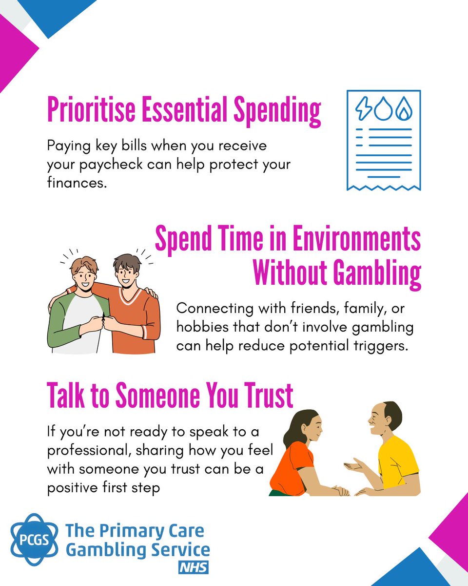 NHS Primary Care Gambling Service tweet media