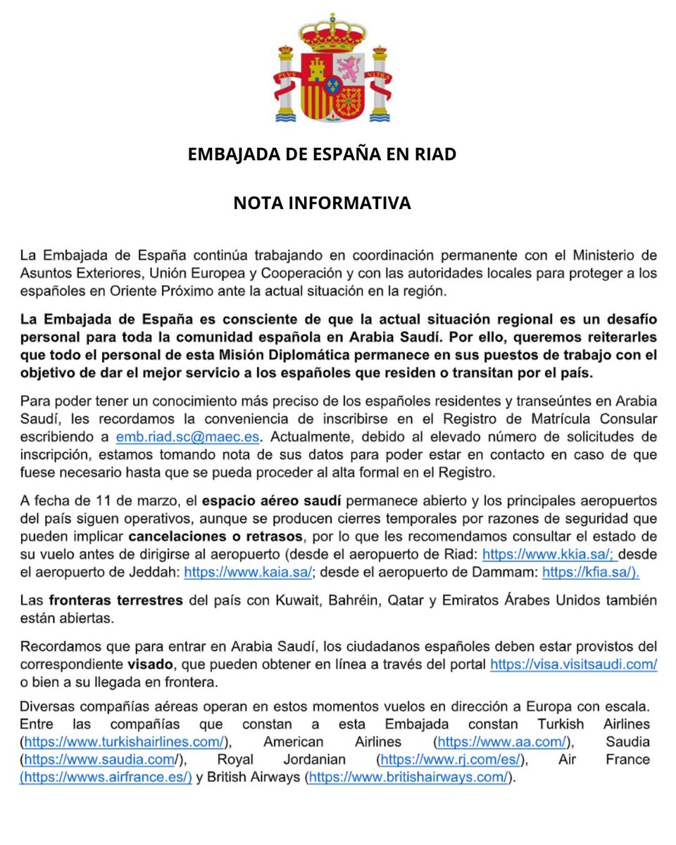 EmbEspaña en A.Saudí tweet media