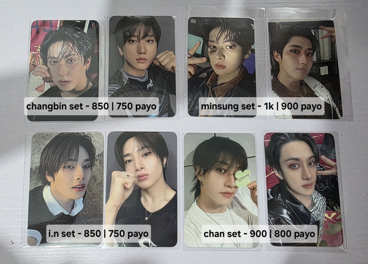 ririwsb_'s tweet photo. WTS LFB STRAY KIDS PH

SKZ KARMA RANDOM | ✨ONHAND✨

╰ claim as set only 
╰ payo or 5 days res w/ ₱100 nrdp :)

╰ dm to claim 💌

changbin set - aladin pob + fans shop online ldr1
• i.n set - aladin pob + fans shop online ldr1
• minsung set - makestar pob
• bang chan set - withmuu pob + pop up ld wk 2