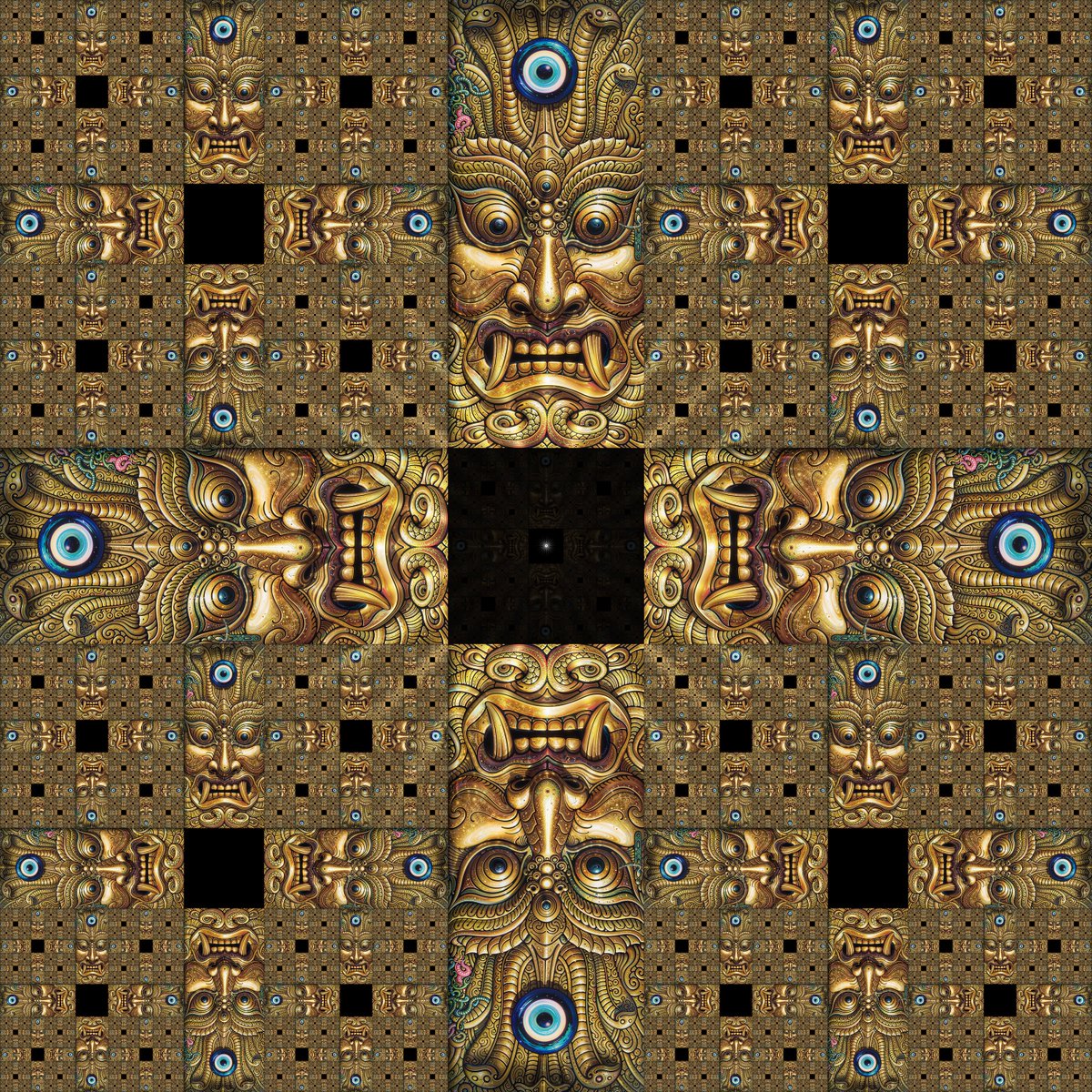 NuwanShilpa's tweet photo. @foundation @NONE32X32 @erikarand my second submisssion is "The Watchers Lattice"

"Complexity is not a riddle to be solved, but a frequency to be tuned into. Simplicity is not the absence of detail, but the presence of absolute order at every scale."

Tagging @harithra86 and @Mirshad999 https://t.co/YMfhJFS63V