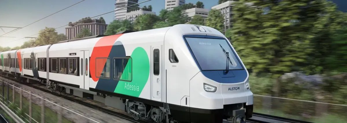 LaurentSegnis's tweet photo. 🇫🇷 Cocorico ! 🇫🇷

Encore un contrat à 1 milliard d'euros pour Alstom qui décroche la plus importante commande ferroviaire de l'histoire du Portugal ! 

Le français @Alstom vient de signer l’un des contrats ferroviaires les plus marquants en Europe ces dernières années. L’industriel français fournira 153 trains au Portugal dans un accord dépassant le milliard d’euros (1,03 MD€), destiné à transformer le réseau national et à accélérer sa modernisation.
https://t.co/iWeqLcgv93