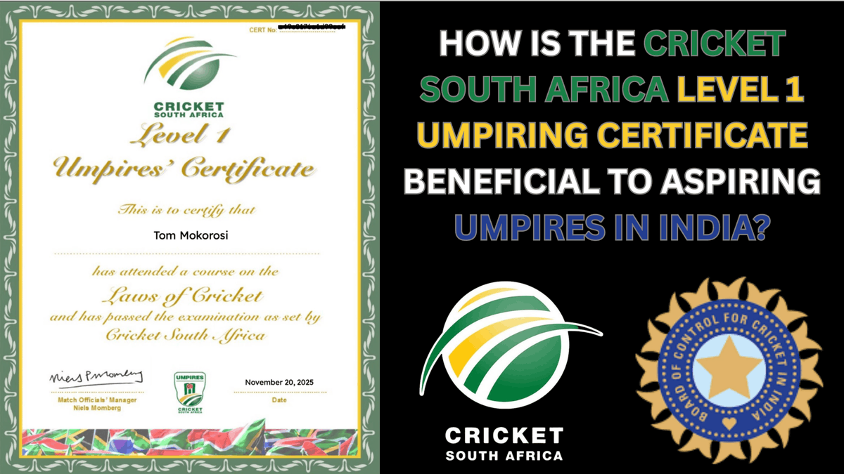 WP Cricket Umpires Association tweet media