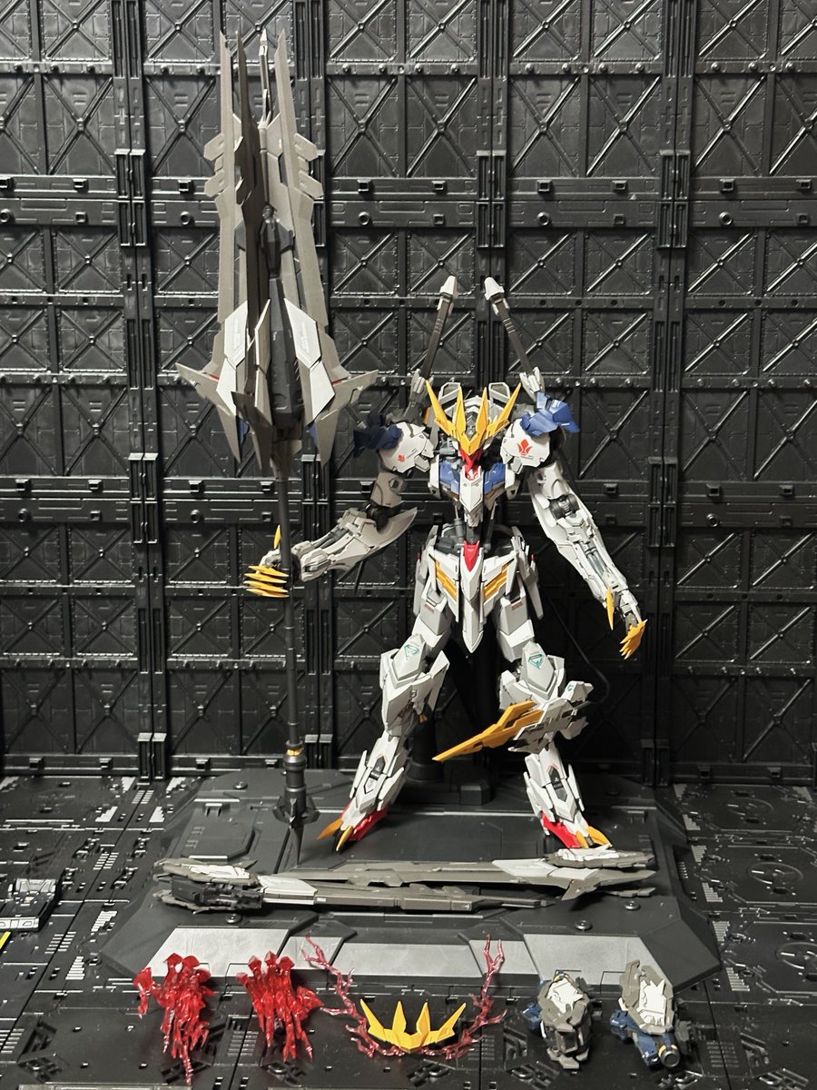UNICORN_G_RX0's tweet photo. MG 1/100 バルバトスルプスレクス風 狼王 ウルフキング ウルフモデル
想像よりも大きかった😅
#プラモデル
#模型
#海外製
#メタルフレーム
#WolfModel
#WolfTechnology
#ガンダムバエル
#ガンダムヴィダール https://t.co/YrPCBKimnU