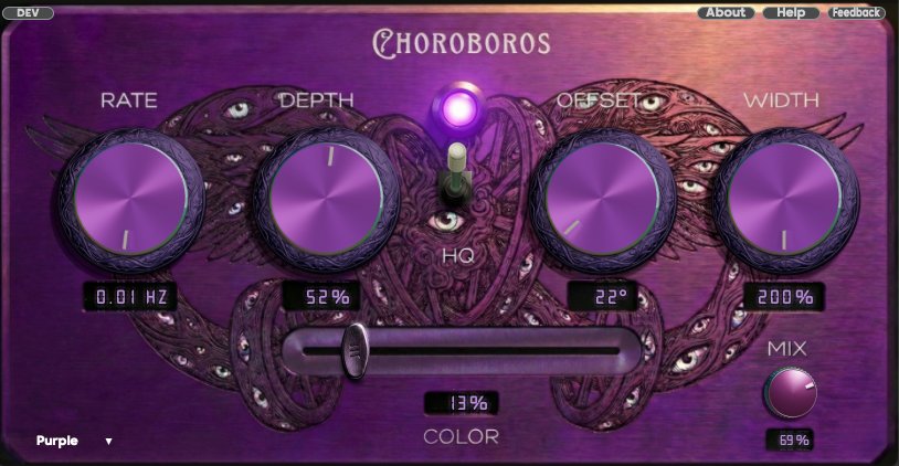 Kaizen_DSP's tweet image. VST3 on Windows. Full support, actively tested. If you're a Reaper user and haven't tried Choroboros yet, now's the time.

Free beta.

choroboros.kaizenstrategic.ai

#ReaperDAW #VST #FreePlugin #ChorusPlugin