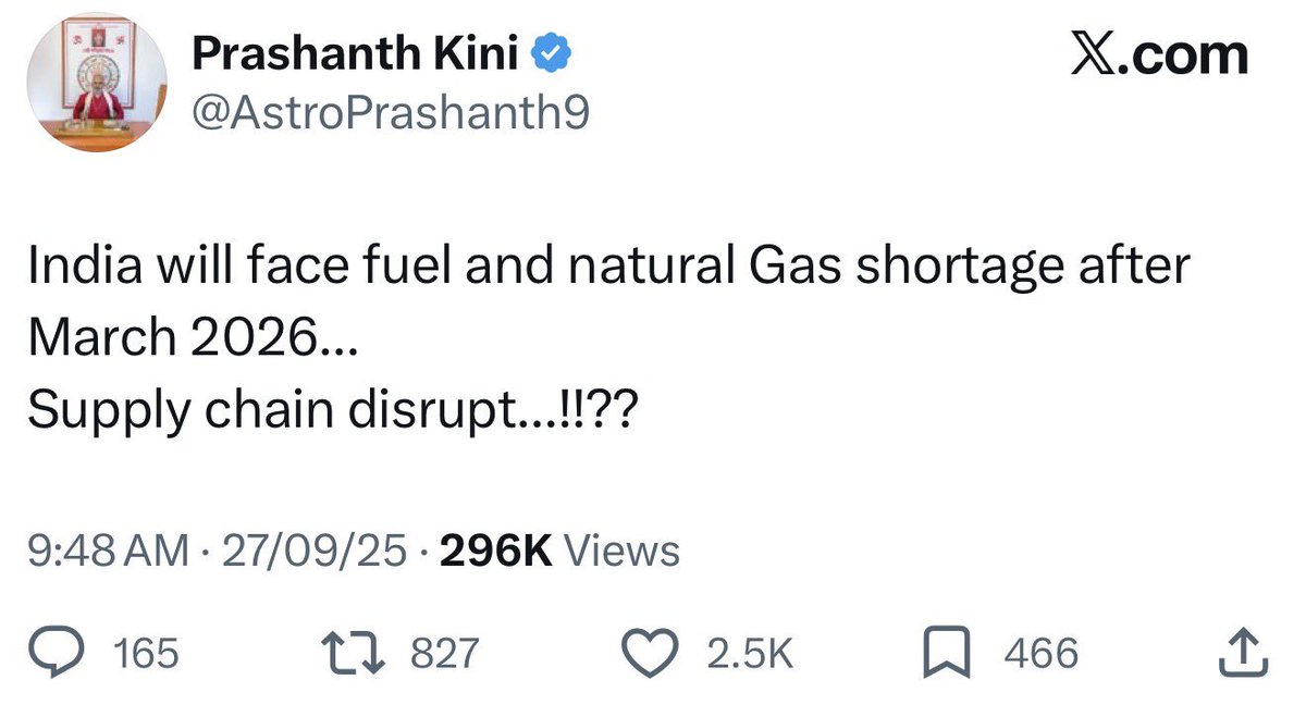 RandomSkulls's tweet photo. Insane prediction for this handle @AstroPrashanth9 https://t.co/fBRB012YI8
