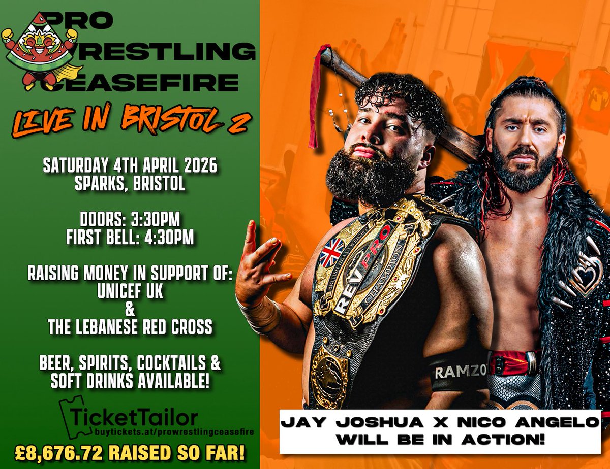 🇵🇸 Pro Wrestling CEASEFIRE 🍉 tweet media