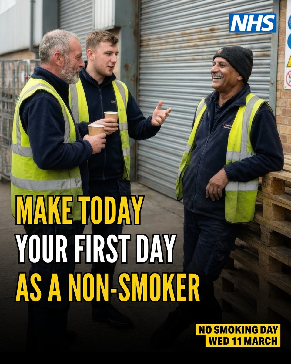 LincolnshireCC's tweet image. Happy No Smoking Day! Make today the day you quite smoking and start your smoke-free life.

Download the NHS Quit Smoking app today and check out One You Lincolnshire for support -bit.ly/3FqsOMT 

#NoSmokingDay #QuitSmoking