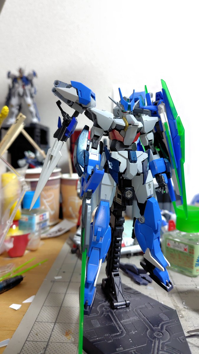 もうちょい調整したらアーマー塗装に入れる