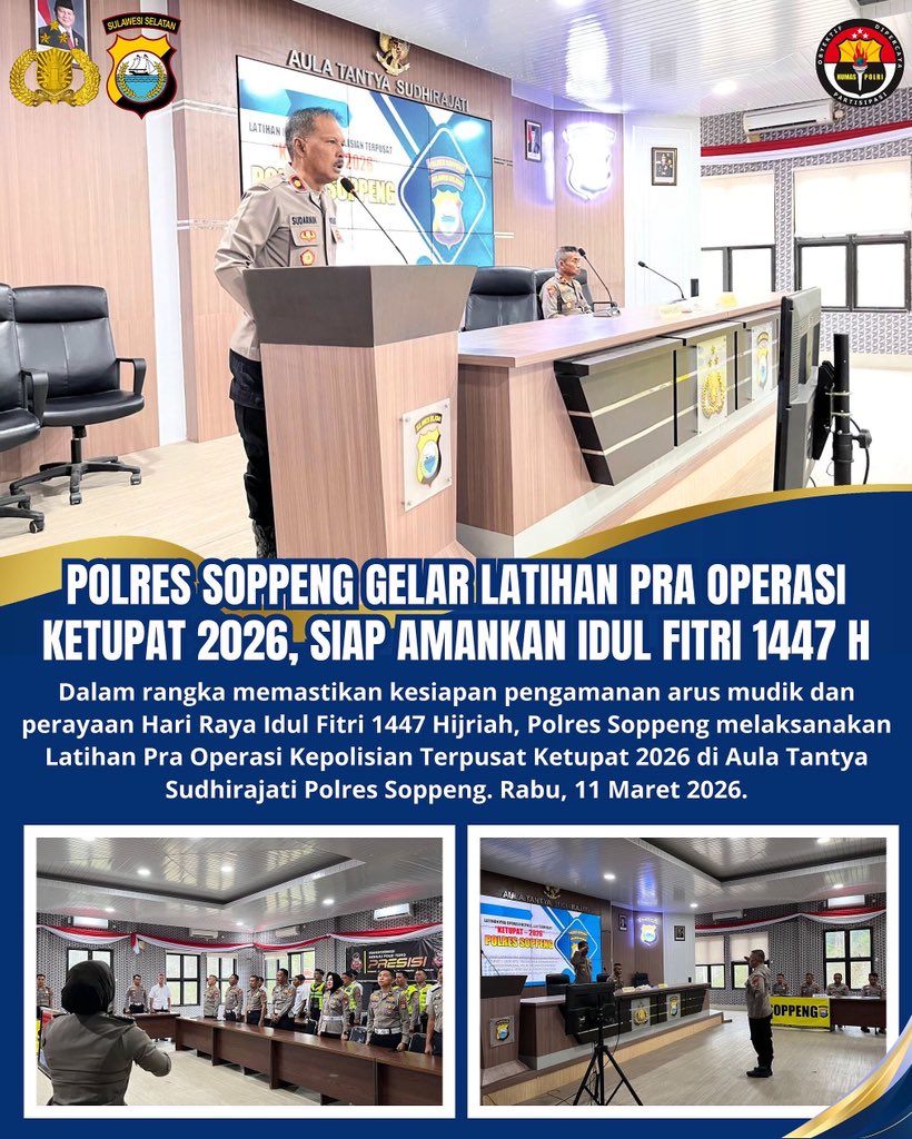 Polres Soppeng tweet media