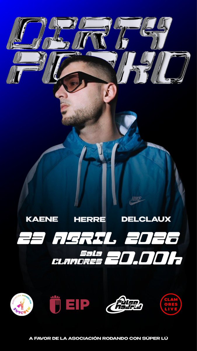 PabloHerreria's tweet photo. Madrizzzzzzz por primera vez junto a mi @dirtyporko_930 el próximo 23 de abril ‼️ https://t.co/v4KzqGNgfZ