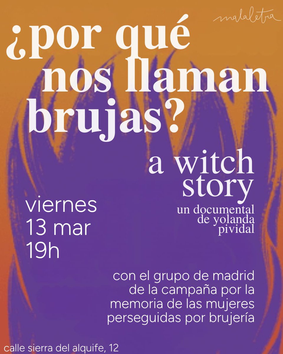 Memoria Brujas ☂️ tweet media